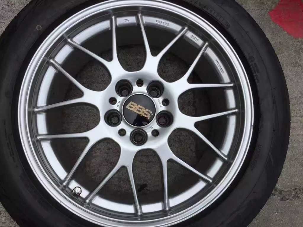 二手，鍛造 BBS RG-R 18寸  寶馬
