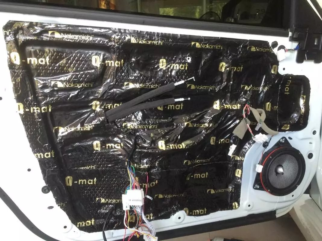 日產(chǎn)天籟汽車音響改裝勁浪165AS喇叭-南寧途悅汽車音響出品