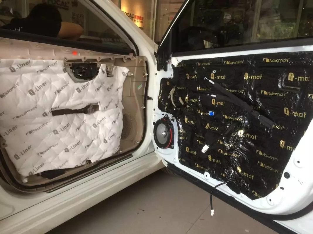 日產(chǎn)天籟汽車音響改裝勁浪165AS喇叭-南寧途悅汽車音響出品