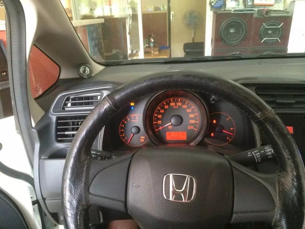 本田飛度音響改裝勁浪165AS喇叭+中道隔音-南寧途悅音響隔音改裝