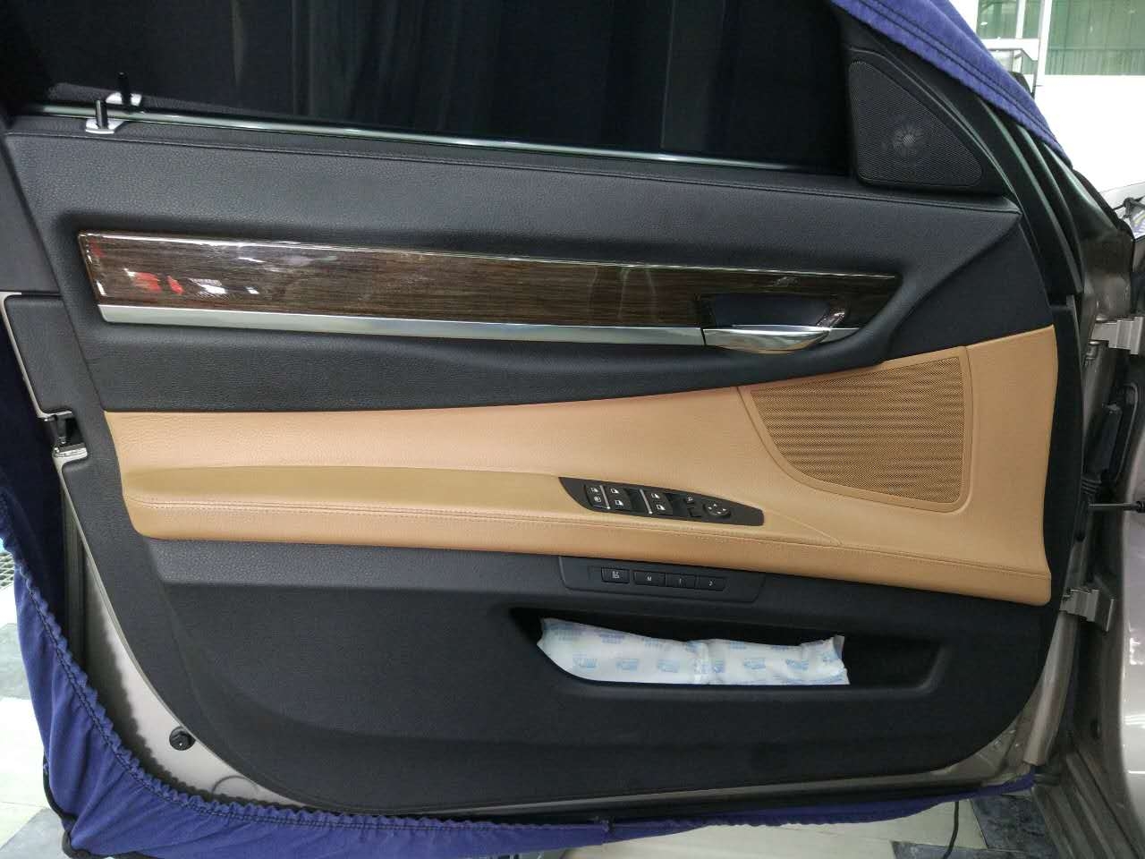 原來隔音是這樣做的！潮南汽車進口隔音寶馬740輪轂、底盤、尾箱歐洲賽倫科特隔音、四門大白鯊隔音