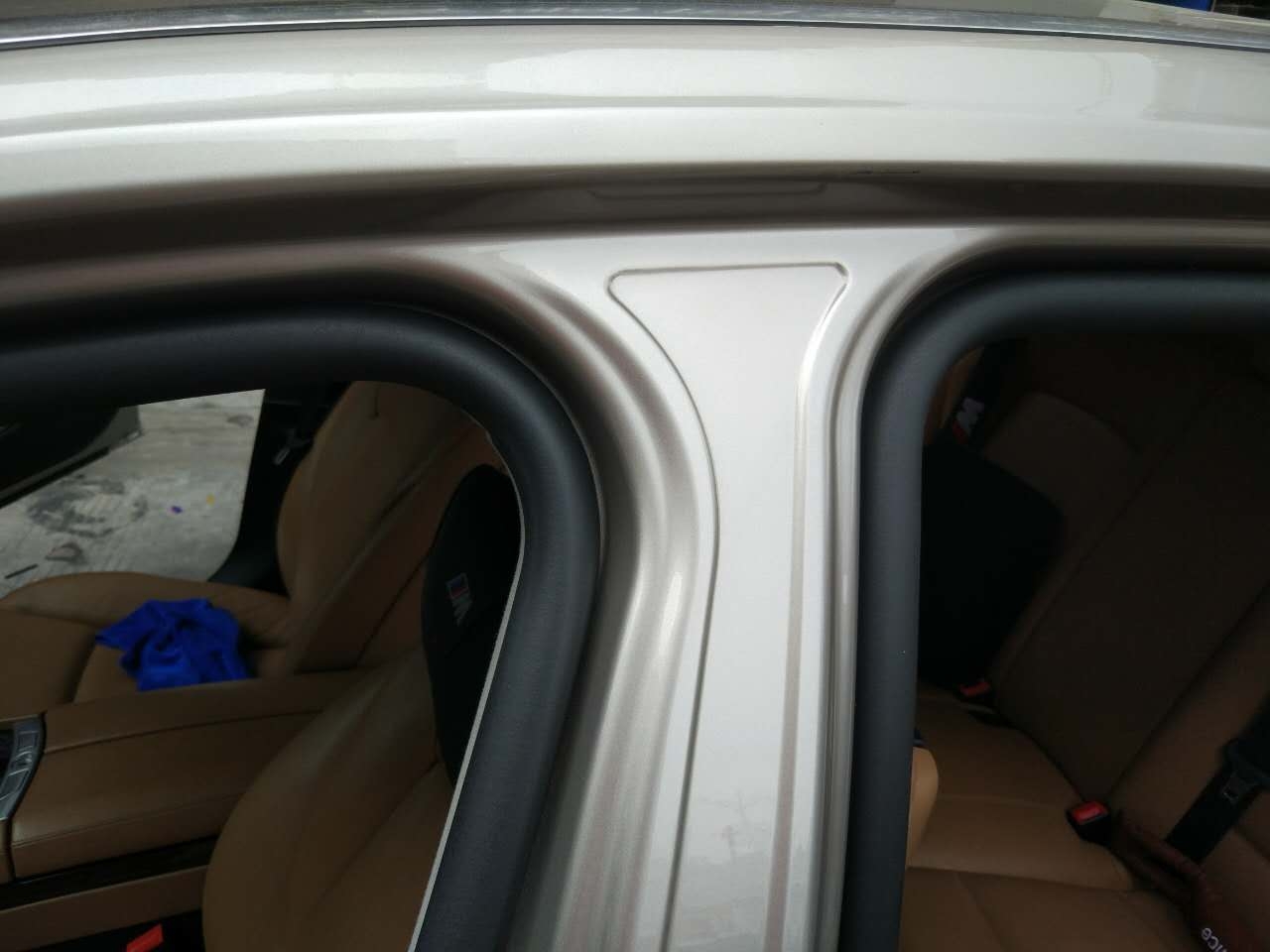 原來隔音是這樣做的！潮南汽車進口隔音寶馬740輪轂、底盤、尾箱歐洲賽倫科特隔音、四門大白鯊隔音