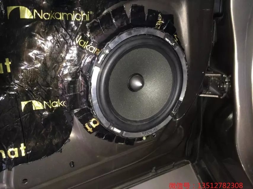 現(xiàn)代ix35音響改裝勁浪PS165喇叭+捷力低音-南寧途悅音響改裝