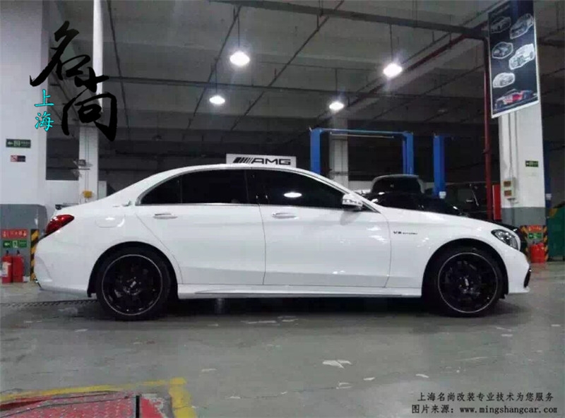 奔馳C級(jí)W205改裝AMG滿天星中網(wǎng)【名尚改裝】