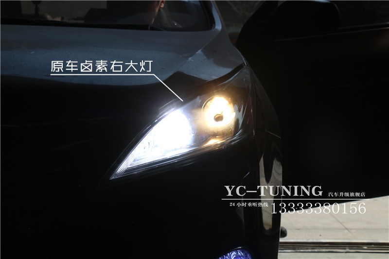 【永誠汽車】專業(yè)石家莊改燈，長(zhǎng)安逸動(dòng)升級(jí)貝雷帽奢華套餐