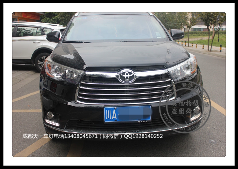 成都漢蘭達(dá)改燈車燈改裝升級(jí)Q5雙光透鏡歐司朗氙氣燈日行燈