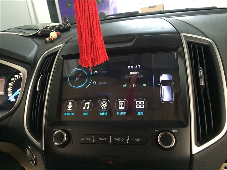 福特銳界全車(chē)加裝360全景泊車(chē)西鞥車(chē)記錄儀 青島銳界360全景記錄儀