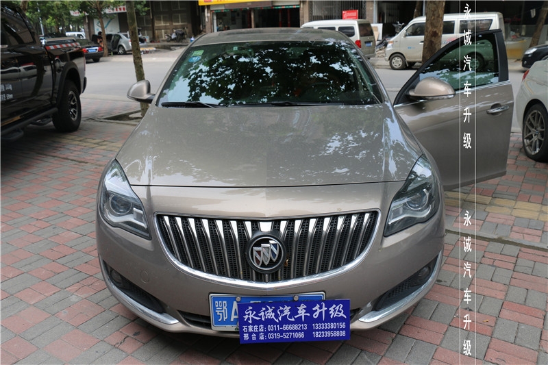 石家莊君威改燈 貝雷帽雙光透鏡+歐司朗5500K氙氣燈+歐司朗安定【永誠汽車】