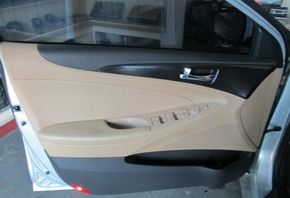 索納塔八代汽車音響升級 門板隔音