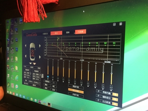常州至上音樂(lè)名爵6汽車(chē)音響升級(jí)改裝德國(guó)佛倫詩(shī)三分頻