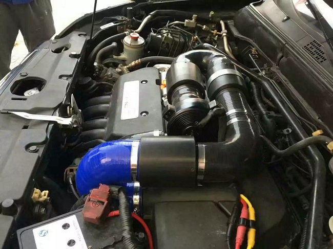 本田CRV老款动力改装加装键程离心式电动涡轮增压器LX3971案例