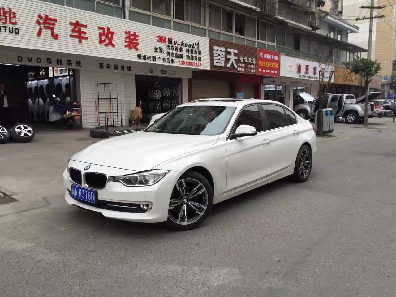 寶馬3系升級18寸變形金剛 鍛造輪轂