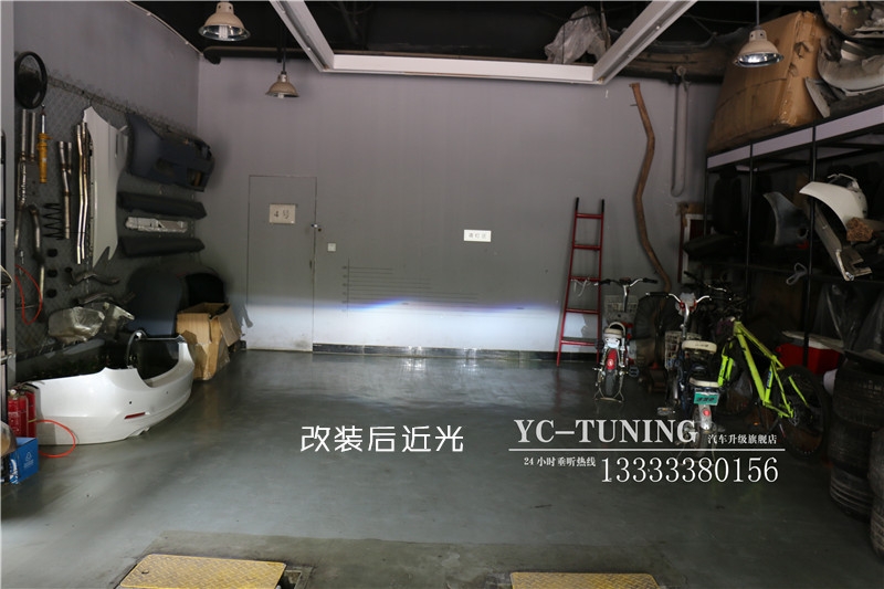 【永誠(chéng)汽車(chē)】車(chē)燈太暗，石家莊別克君越升級(jí)氙氣大燈