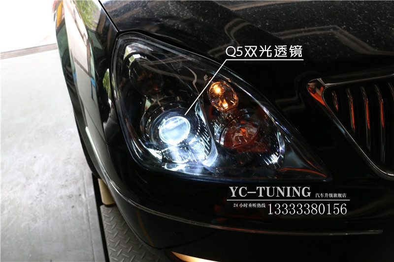 【永誠(chéng)汽車(chē)】車(chē)燈太暗，石家莊別克君越升級(jí)氙氣大燈