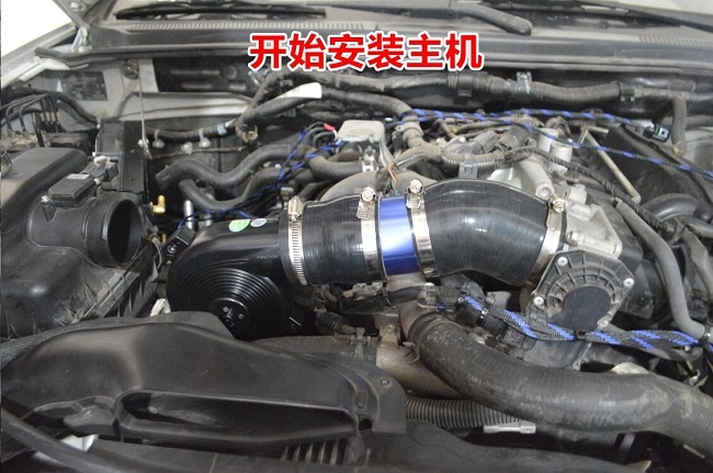 三菱勁暢提升動力節(jié)油改裝水冷型大功率電動渦輪增壓器LX3971S
