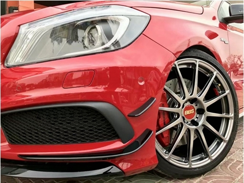 奔馳 A45 AMG 改裝日本 BBS FS 19寸鍛造輪轂 彰顯性能而不浮夸