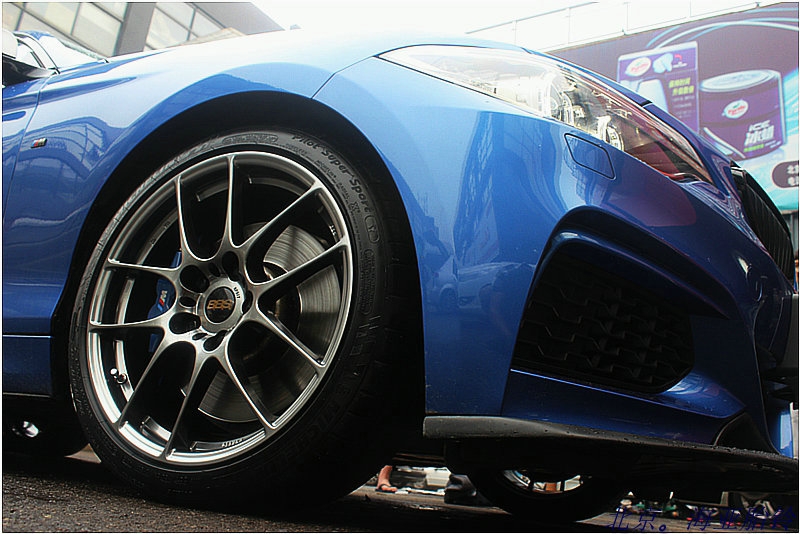 寶馬M235 改裝 日本 BBS RF鍛造輪轂 RF517RF521 DB
