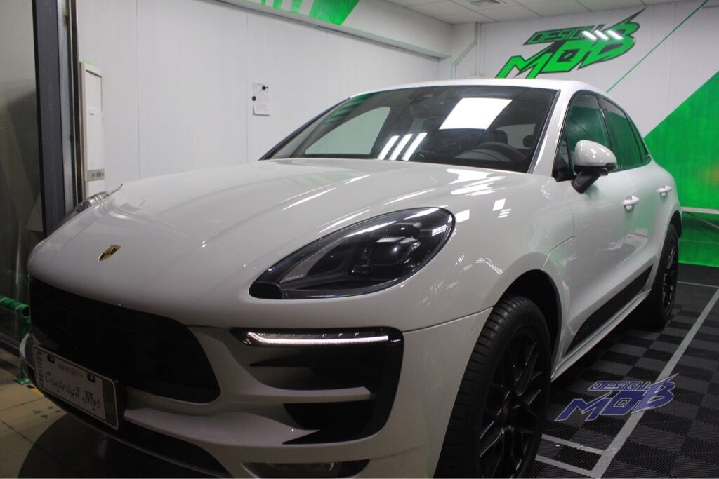 保時(shí)捷MACAN，新車必備頂級(jí)透明保護(hù)膜（深圳廣州佛山車身改色貼膜）