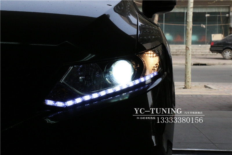 【永誠(chéng)汽車】石家莊杰德改燈，貝雷帽車燈升級(jí)套餐
