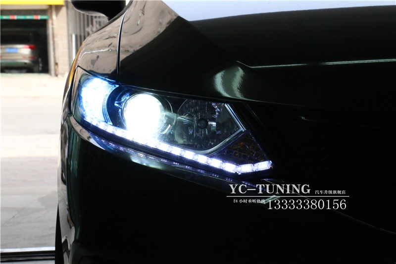 【永誠(chéng)汽車】石家莊杰德改燈，貝雷帽車燈升級(jí)套餐