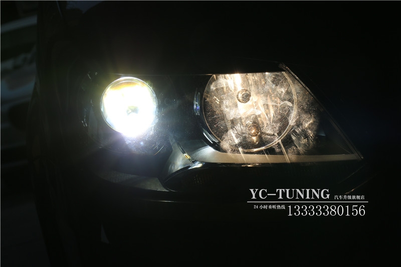 石家莊途安改燈 貝雷帽奢華車燈升級套餐【永誠汽車】