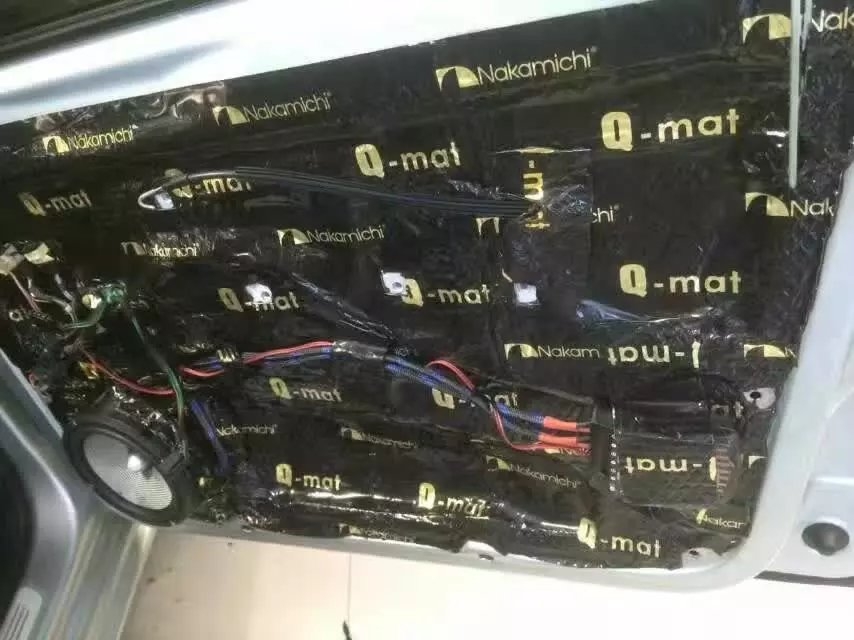 大眾朗逸音響改裝勁浪165AS喇叭+捷力低音-南寧途悅汽車音響改裝