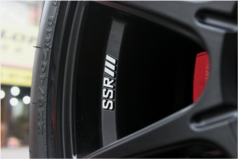 mini F56 JCW 與 日本 SSR  GTX01 競(jìng)技范輕量化輪轂