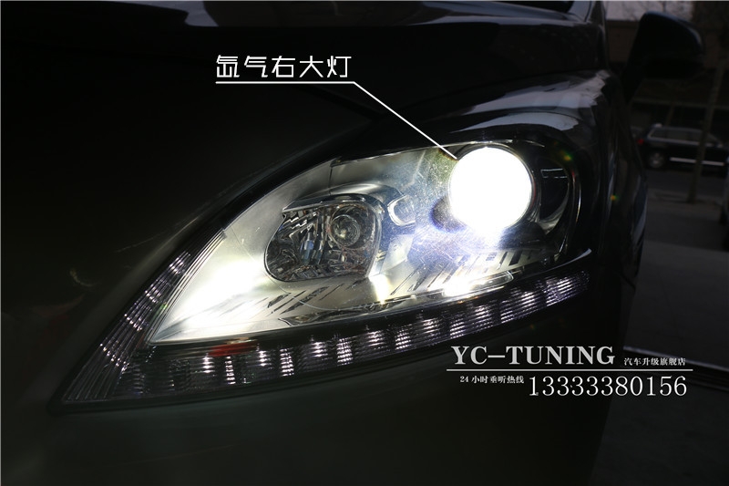 【永誠汽車】石家莊標致3008改燈，海拉5透鏡+歐司朗氙氣燈安定器