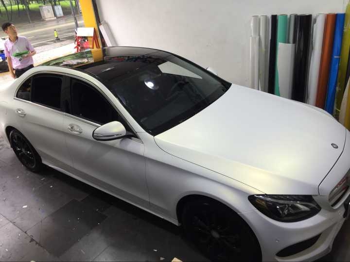 成都車身貼膜改色奔馳全車貼膜改色