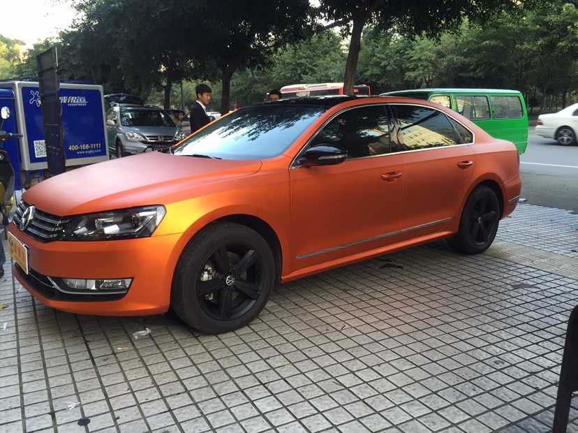 成都全車改色貼膜大眾CC，GTI 高爾夫尚酷車身改色貼膜