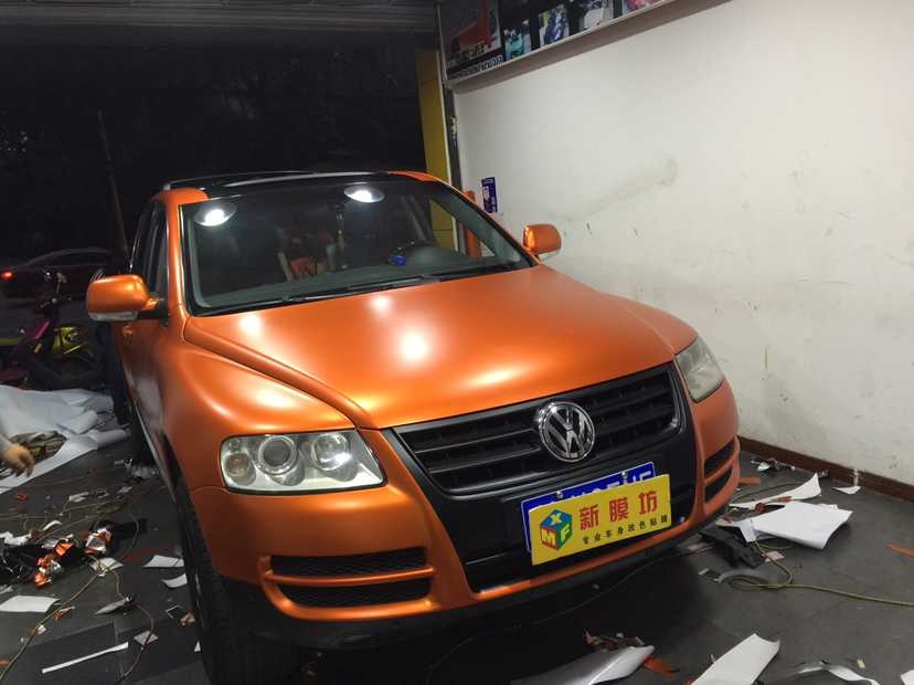 成都全車改色貼膜大眾CC，GTI 高爾夫尚酷車身改色貼膜