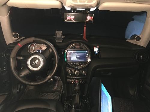 寶馬迷你MINI汽車音響改裝升級(jí)摩雷三分頻喇叭——常州至上音樂