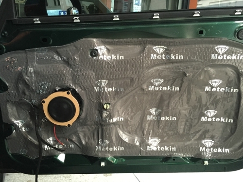 寶馬迷你MINI汽車音響改裝升級(jí)摩雷三分頻喇叭——常州至上音樂