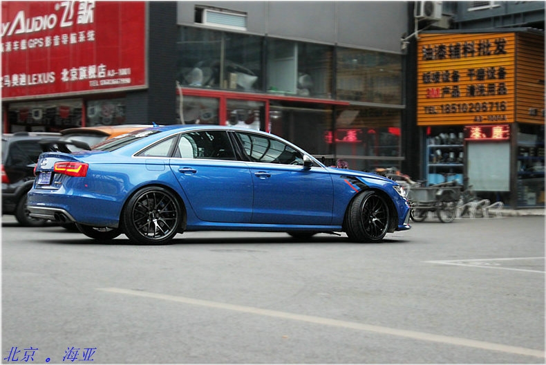 奧迪 S6 改裝 RAYS G27 KK 20寸鍛造輪轂 A5S5S6S7S8RS6RS7同用