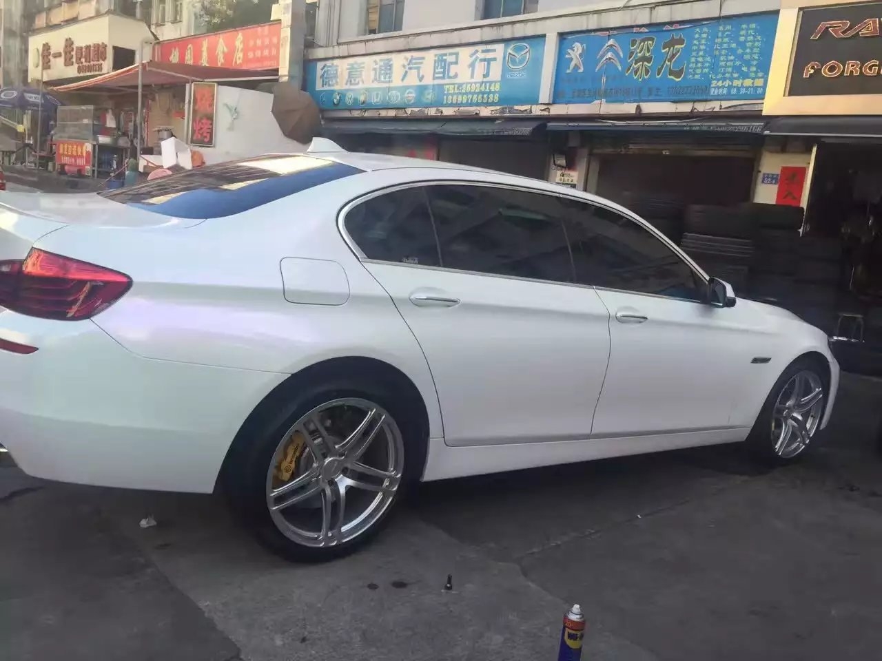 寶馬，裝20寸 Prodrive 鍛造 完工！