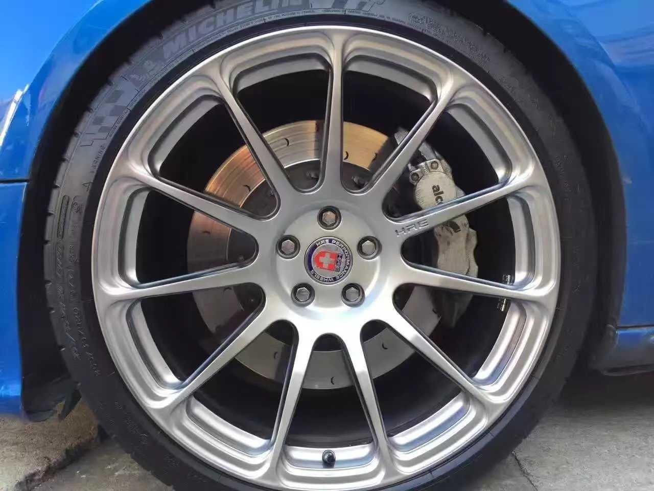 奧迪，換 HRE 完工！正品 HRE 的魅力。