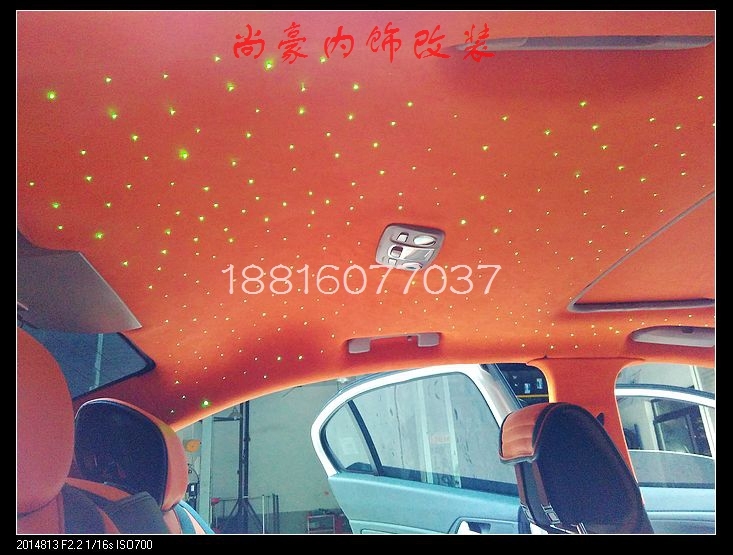標致408星空頂內(nèi)飾改裝