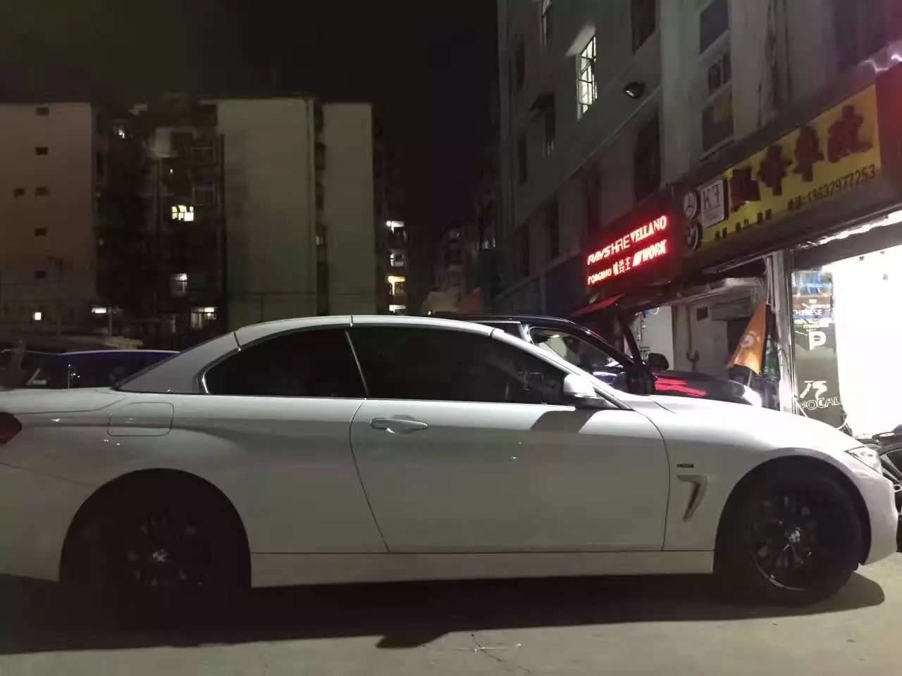 寶馬，換原裝18寸  完工