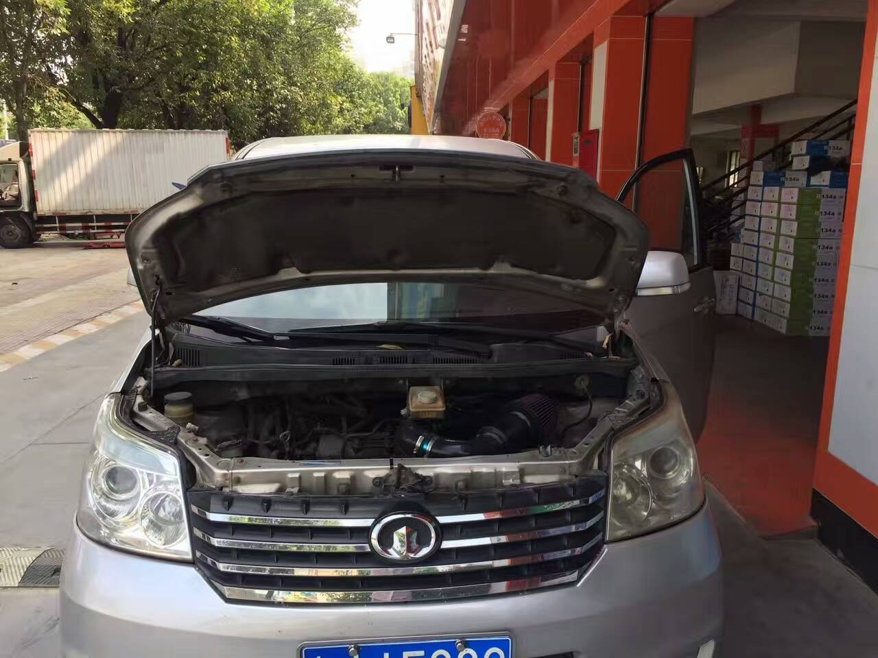 福特翼博提升動力節(jié)油改裝加裝鍵程離心式電動渦輪增壓器LX3971案例