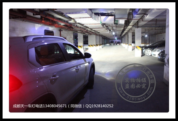 成都雪鐵龍C3-XR改裝車燈升級(jí)海拉雙光透鏡歐司朗氙氣燈