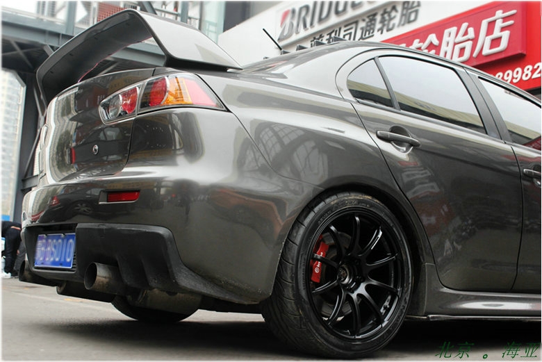 街霸 EV0 10 換裝 ADVAN RS2 18寸輪轂 橫濱AD08R輪胎 BLOX螺絲