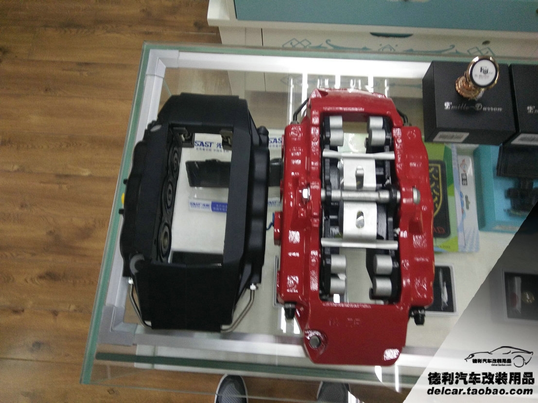 大連改裝奧迪A6L改裝B12避震AP7040剎車