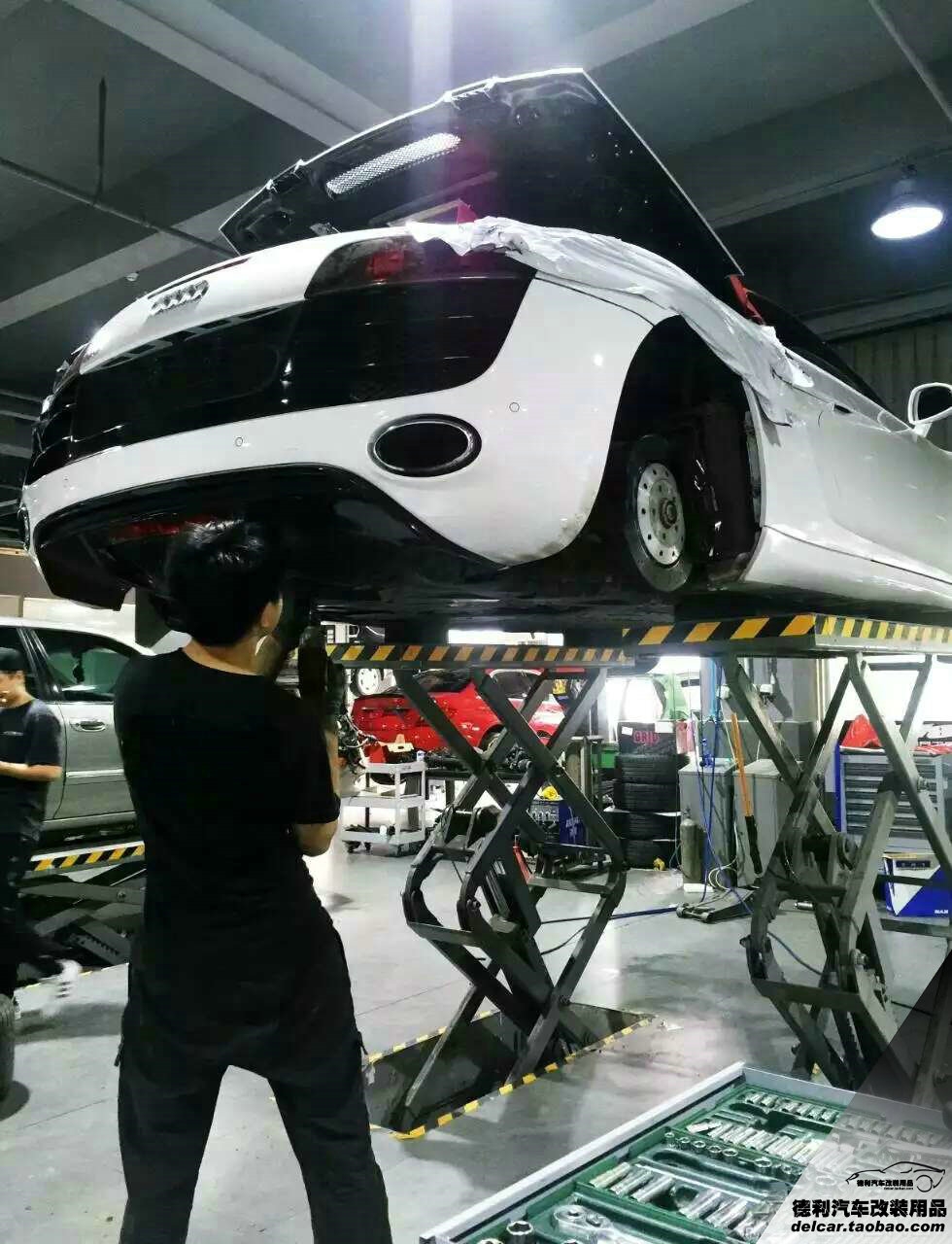 大連汽車(chē)改裝奧迪R8改裝天蝎排氣