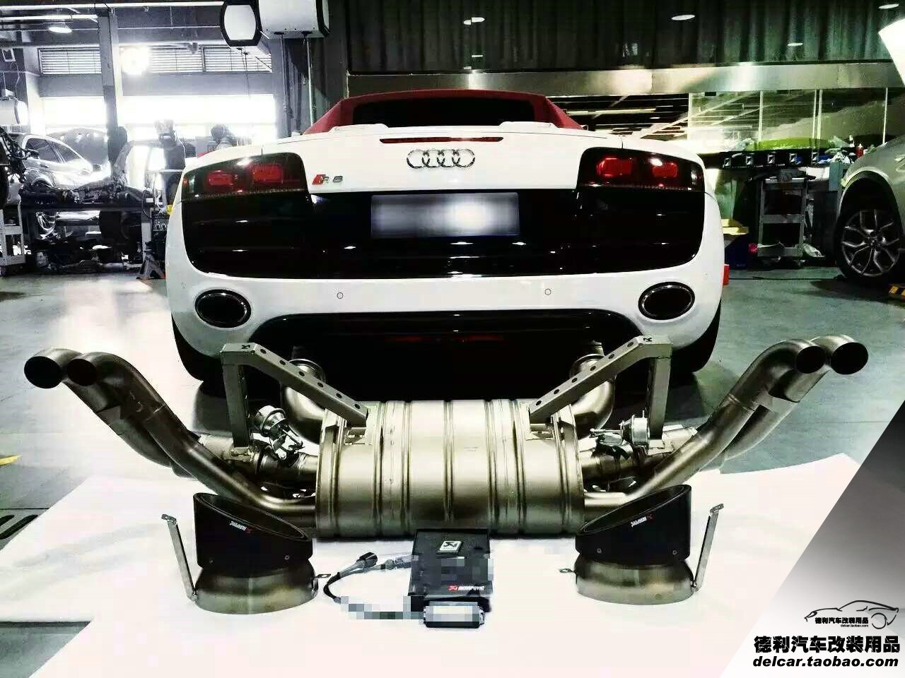 大連汽車(chē)改裝奧迪R8改裝天蝎排氣