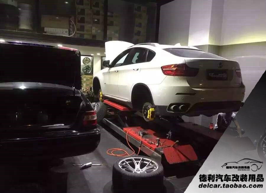 大連汽車改裝寶馬X5改裝Brembo GT 6剎車