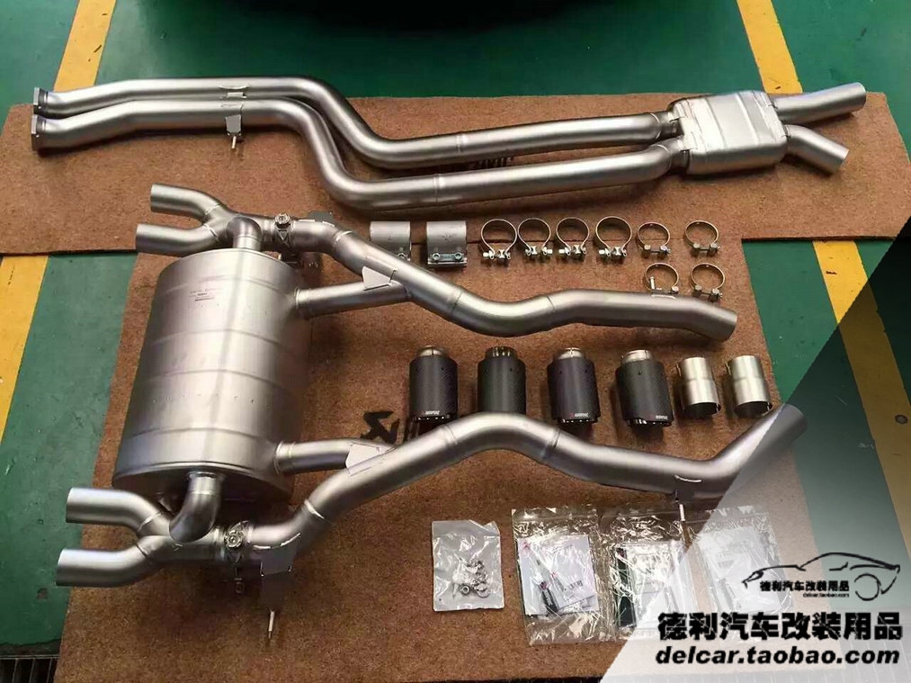大連汽車改裝新款寶馬M3改裝天蝎排氣