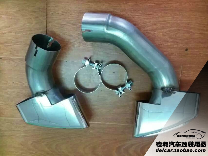大連汽車改裝新款寶馬X5改裝方扣5.0排氣尾嘴