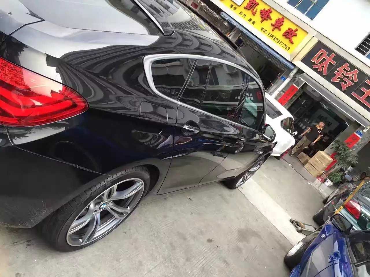 寶馬，換原裝 20寸 完工