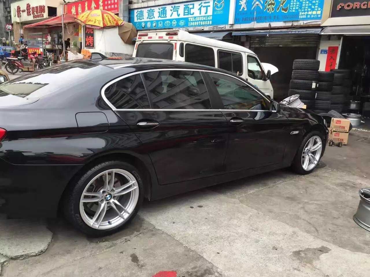 寶馬，升級 原裝 19寸 完工！