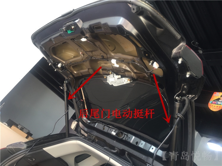 青島傳祺GS4加裝專車(chē)專用電動(dòng)尾門(mén) 傳祺安裝暢翼電動(dòng)尾門(mén)  電吸雙桿電動(dòng)尾門(mén)